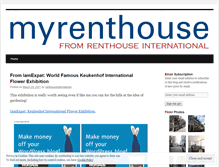 Tablet Screenshot of myrenthouse.wordpress.com