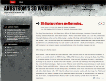 Tablet Screenshot of angstroms3dworld.wordpress.com