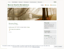Tablet Screenshot of heuristicdesign.wordpress.com