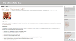 Desktop Screenshot of citizenmike.wordpress.com