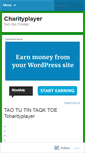 Mobile Screenshot of charityplayer.wordpress.com
