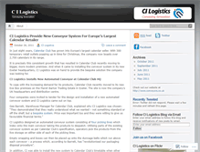 Tablet Screenshot of cilogistics.wordpress.com