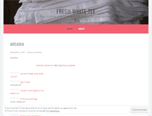 Tablet Screenshot of freshwhitet.wordpress.com