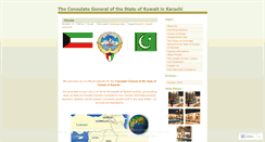 Desktop Screenshot of kuwaitconskhi.wordpress.com