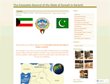 Tablet Screenshot of kuwaitconskhi.wordpress.com