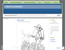 Tablet Screenshot of laboureco.wordpress.com