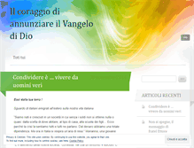 Tablet Screenshot of evangelizzandonet.wordpress.com