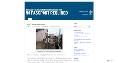 Desktop Screenshot of nopassportrequired.wordpress.com