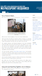Mobile Screenshot of nopassportrequired.wordpress.com