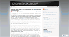 Desktop Screenshot of davincilearning.wordpress.com