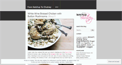 Desktop Screenshot of ketchuptochutney.wordpress.com