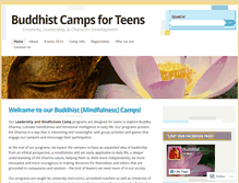 Tablet Screenshot of buddhistschoolforyouth.wordpress.com