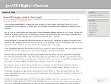 Tablet Screenshot of geopath.wordpress.com