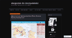 Desktop Screenshot of analogicznie.wordpress.com