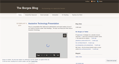 Desktop Screenshot of mrborges.wordpress.com