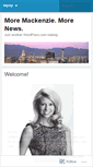 Mobile Screenshot of mackenziewarren.wordpress.com