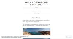 Desktop Screenshot of ioanniskoussertari.wordpress.com