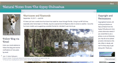 Desktop Screenshot of naturalnotes3.wordpress.com