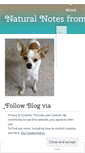 Mobile Screenshot of naturalnotes3.wordpress.com