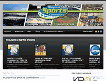 Tablet Screenshot of bluegrasssports.wordpress.com