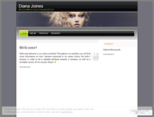 Tablet Screenshot of dianajoines.wordpress.com