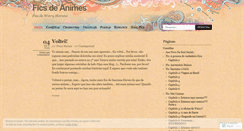 Desktop Screenshot of ficsdeanimes.wordpress.com