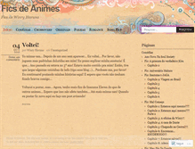 Tablet Screenshot of ficsdeanimes.wordpress.com