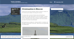 Desktop Screenshot of carrieinscotland.wordpress.com