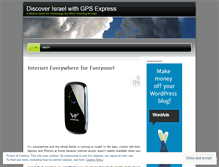 Tablet Screenshot of gpsexpress.wordpress.com