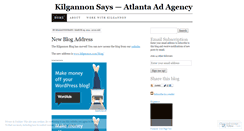 Desktop Screenshot of kilgannonsays.wordpress.com