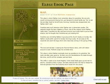 Tablet Screenshot of elegiesokpagi.wordpress.com