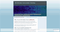 Desktop Screenshot of isnict.wordpress.com