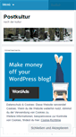 Mobile Screenshot of postkultur.wordpress.com