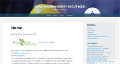 Desktop Screenshot of buildsafe.wordpress.com