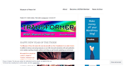 Desktop Screenshot of neonmona.wordpress.com