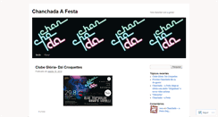 Desktop Screenshot of chanchada.wordpress.com