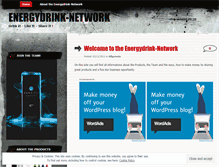 Tablet Screenshot of energydrinknetwork.wordpress.com