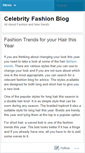 Mobile Screenshot of celebrityfashionblog.wordpress.com
