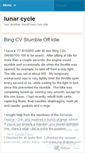 Mobile Screenshot of lunarcycle.wordpress.com