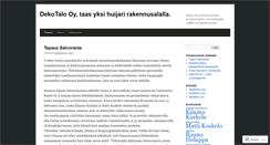 Desktop Screenshot of dekotalo.wordpress.com