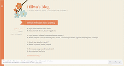 Desktop Screenshot of hilwa.wordpress.com