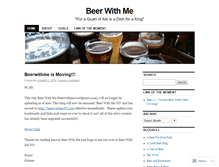 Tablet Screenshot of beerwithme.wordpress.com