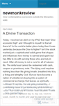 Mobile Screenshot of newmonkreview.wordpress.com