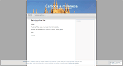 Desktop Screenshot of milanodoc.wordpress.com