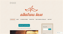 Desktop Screenshot of albatrossbase.wordpress.com