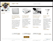 Tablet Screenshot of matthovey.wordpress.com