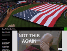 Tablet Screenshot of clarythinkshecanwrite.wordpress.com