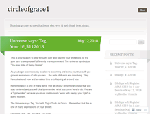 Tablet Screenshot of circleofgrace1.wordpress.com