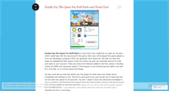Desktop Screenshot of familyguythequestforstuffhackcheats.wordpress.com