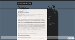 Desktop Screenshot of djzaldivar.wordpress.com